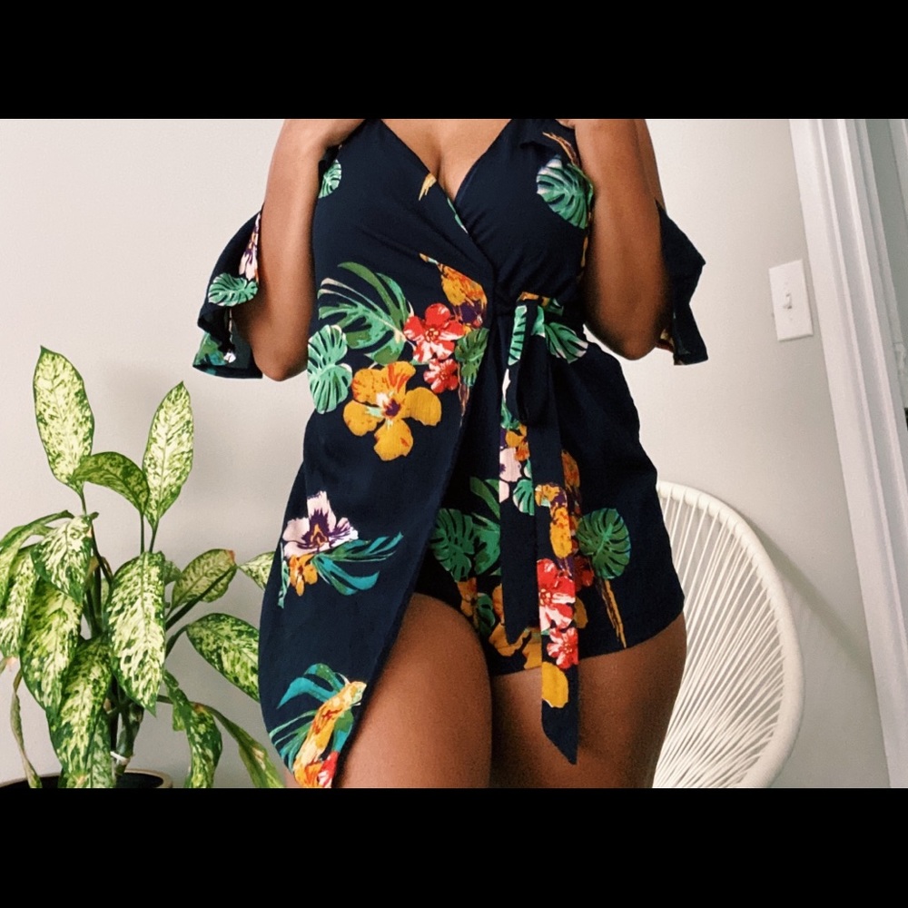 Tropics Wrap Romper